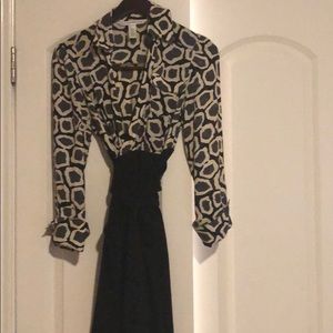 Authentic Diane von Furstenberg wrap dress